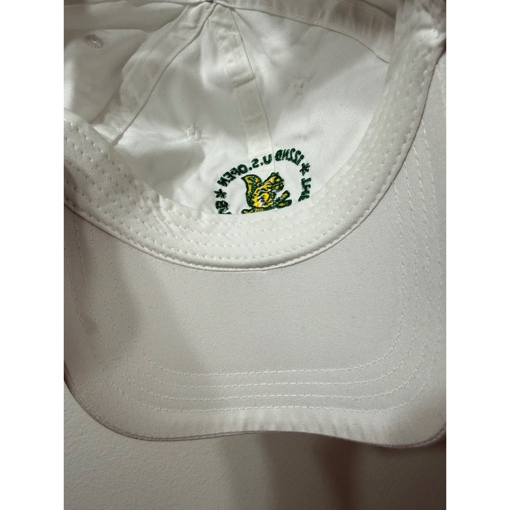 Ahead 122nd U.S. Open The Country Club White Golf Hat USGA Member Squirrel Logo - Picture 7 of 8